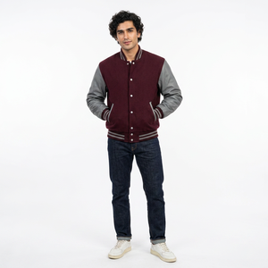 Nouvelle conception FINER THREADS Veste varsity pour homme - Hiver Respirant Design personnalisé Durable - Product Image 1