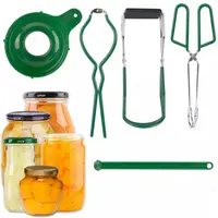 7 Piece Stainless Steel Canning Supplies Starter Kits Includes