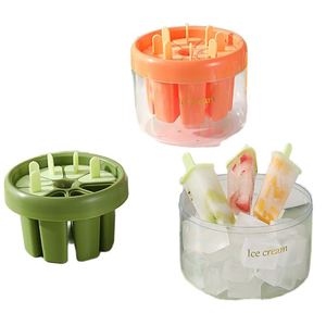 Moule en silicone écologique de qualité alimentaire pour glaces, sorbets, gelées, crèmes glacées, avec logo personnalisé, compatible congélateur, pour la fabrication maison - Product Image 4