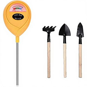 Testeur d'humidité du sol sec et humide 1-10, testeur d'humidité du sol en ABS et en métal, humidimètre de style plante de jardin, fleur, pour tester - Product Image 3