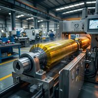 Mélangeur ouvert de caoutchouc haute précision Hongdu HS72-77 380V 30KW avec rouleaux perforés