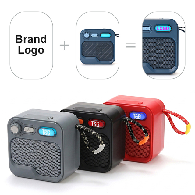 Hot Sale Mini Portable Wireless Speaker Versatile Multi Source Playback Soundbox with Compact Carry Lanyard Design