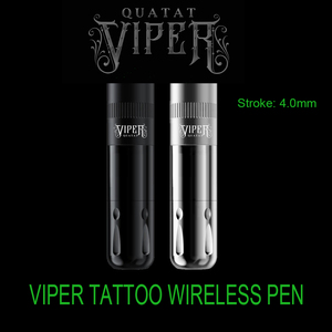 Mesin Tato Rotary Nirkabel Permanen dengan Jarum Cartridge, Stroke Rendah Kebisingan 4.0MM, Baterai 2000mAh, Pena Tato - Product Image 1