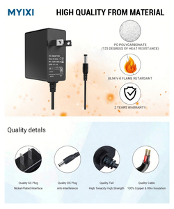 Myixi phổ 5V 2A 2.5A 12V 1A 1Amp 850mA 10W <span class=keywords><strong>12W</strong></span> 13W 15W Power <span class=keywords><strong>Adapter</strong></span> EU Anh cắm với cáp dài KC ktec chứng nhận - Product Image 6