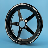Jantes de direction forgées en alliage RCSR Truck Lion personnalisées à cinq branches de 18, 24, 26 pouces, jantes 5x114.3 WELD