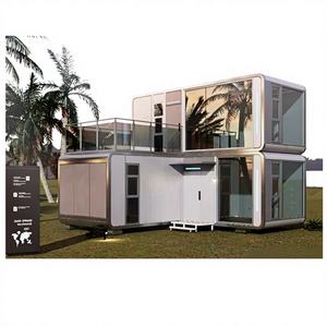 Casa Contenedor Móvil Xinrunju - Diseño Moderno de Aluminio y Madera de Pino Resistente al Fuego, con Energía Solar, para Almacén o Comedor - Product Image 1