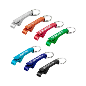 Thời trang xách tay Keychain đồ uống & có thể mở <span class=keywords><strong>Mini</strong></span> nhôm anodized kim loại cho thanh sử dụng - Product Image 4