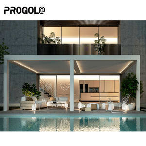 APRO Precio de Venta de China al aire libre sistema pérgola bioclimatique pérgola automática de aluminio pérgola impermeable - Product Image 5