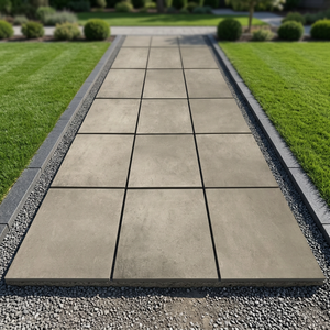 Dalles de pavage pleine masse en porcelaine rustique de 20 mm d'épaisseur, durables, pour extérieur, jardin et parking – Meilleures ventes - Product Image 2