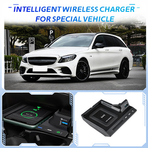 <span class=keywords><strong>Cargador</strong></span> Inalámbrico Personalizado CARSOUL para Mercedes-Benz AB CLA GLA GLB EQA EQB 2019-2024 LHD/RHD, Consola Central, Plataforma de Carga Rápida de 15W - Product Image 6