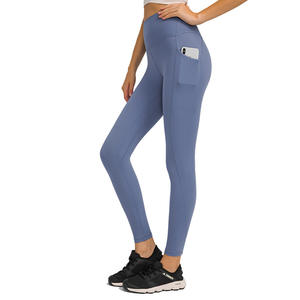 Leggings de Yoga de Cintura Alta para Mujer, Bolsillo Lateral con Solapa, Pantalones Deportivos de Yoga, Levanta Glúteos y Adelgaza, Transpirables, <span class=keywords><strong>DL126</strong></span> - Product Image 1