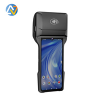 NFC WIFI 3G 32G Android 14 Cajero Impresora térmica USB Bluetooth Conectividad Terminal de punto de venta móvil inteligente de mano