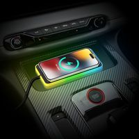 Meilleure vente 2026 : Station de charge sans fil portable 15W RGB magnétique DIY pour automobiles et Airpods – Produit tendance
