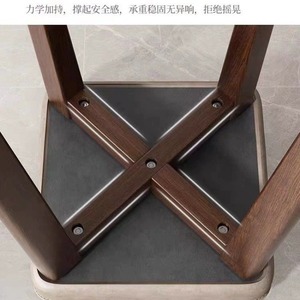 Chaises de bar empilables <span class=keywords><strong>en</strong></span> <span class=keywords><strong>bois</strong></span> massif BILIDO, durables, avec assise carrée, pour l'école, l'hôtel, l'appartement - Product Image 6
