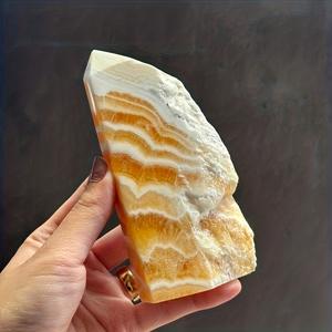 Cristales al por Mayor, Losa de Calcita Amarilla Natural, Losa de Calcita Honey, Piedras y Cristales para Manualidades, Rebanadas para Decoración - Product Image 3