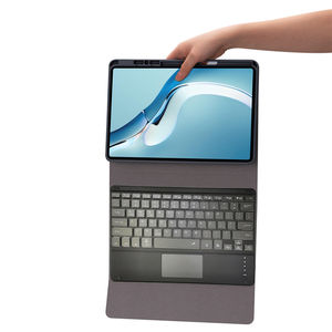 Funda para HUAWEI <span class=keywords><strong>MatePad</strong></span> <span class=keywords><strong>11</strong></span>, <span class=keywords><strong>2021</strong></span>, 10,95 pulgadas, teclado inalámbrico, touchpad, soporte para tableta, teclado español, ruso, tailandés - Product Image 3