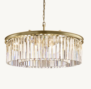Lustre de plafond en cristal arrondi doré créatif, luminaire suspendu pour chambre, éclairage LED moderne pour hall d'hôtel, lampes LED suspendues - Product Image 5