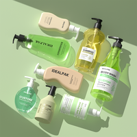 Ensemble de flacons pompe pour shampoing, après-shampoing et gel douche rechargeables pour hôtel, salon, spa, salle de bain, soins personnels