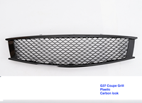 Grille de calandre MRD G37 pour Infiniti G37 Coupé G37 Sedan 2008-2013 Grille en plastique G37 2DR 4DR Look carbone noir