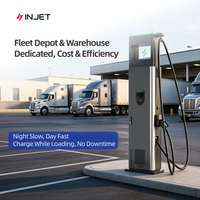 Système de charge séparée DC CCS2 INJET HanYuan 960kW, refroidissement liquide/air, nouveau terminal, connecteur simple/double en option, flexible