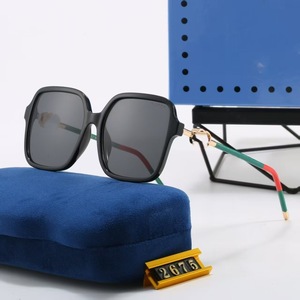 Designer Logo Classic Vintage Polarized UV400 Full Rim Square <b>Sunglasses</b> for Unisex Adults 2026 Luxury - Product Image 3