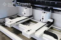 Prensa Plegadora CNC Electrohidráulica Industrial de 135T, 175T, 210T con Tope Trasero Programable Multieje