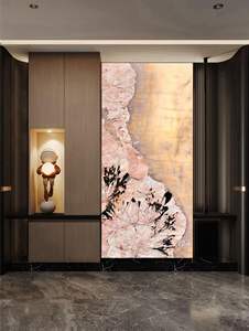 קוורציט פטגוניה ורוד למטבח, סלון, בית יוקרה, מלון, קישוט קיר, קריסטל גדול ורוד מאלסקה - Product Image 1