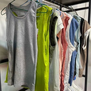 Camisetas Deportivas Usadas al por Mayor para Hombre, Camisetas sin Mangas Transpirables para Fitness, Chalecos Deportivos Casuales Vintage, Ropa <span class=keywords><strong>de</strong></span> <span class=keywords><strong>Segunda</strong></span> <span class=keywords><strong>Mano</strong></span> - Product Image 6