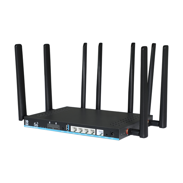 Dual SIM Card 4G 5G LTE WIFI Cellular Modem Industrial VPN Router Dual Band WiFi 6 Gigabit Router