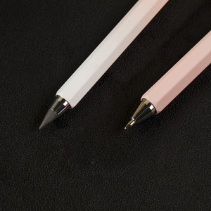 Stylo éternel en gros <span class=keywords><strong>crayon</strong></span> sans fin <span class=keywords><strong>crayon</strong></span> sans encre en métal tête remplaçable éternelle stylo magique - Product Image 5