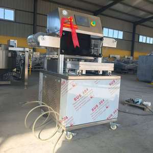 Machine d'emballage semi-automatique de peau de corps-ajustement de boîte d'atmosphère modifiée sous <span class=keywords><strong>vide</strong></span> <span class=keywords><strong>pour</strong></span> des fruits de légumes de viande froide de restauration rapide - Product Image 3
