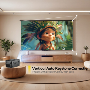 Projecteur intelligent LCD LED Magcubic HY450C, résolution native 1080P, compatible 8K 4K, portable, pour la maison et l'extérieur, nouvelle arrivée 2026, vente chaude - Product Image 4