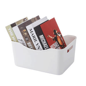 Cesta y Caja de Almacenamiento Rectangular de Plástico para Cosméticos de Baño, Archivos de Escritorio, Refrigerios y Juguetes - Product Image 5