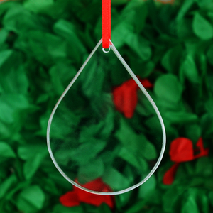 Đồ trang trí Giáng sinh bằng pha lê cao cấp, trực tiếp từ nhà máy, in logo tùy chỉnh bằng khắc laser, chất lượng cao, treo trang trí - Product Image 5