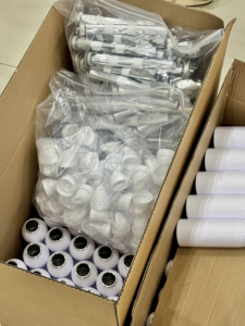 Lon xịt nhôm rỗng có thể nạp lại với van xịt BOV dành cho sản phẩm mỹ phẩm - Product Image 2