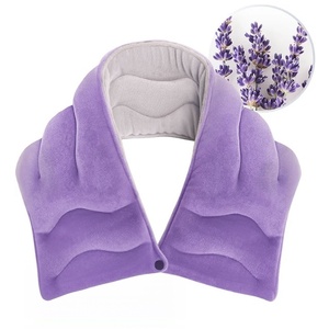 Impacco per Collo al Profumo di Lavanda per Microonde, Caldo/Freddo, 25x5.7 Pollici, per Dolori Muscolari e Terapia di Riabilitazione - Product Image 1