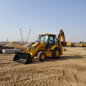 निः शुल्क शिपिंग 5 टन डीजल इंजन मिनी बैकहोए लोडर हाइड्रोलिक पंप के साथ 4x4 उच्च दक्षता कारखाने मूल्य - Product Image 1