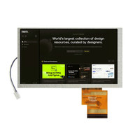HSD062IDW1-A02 Layar LCD TFT 6.2 Inci 800*480 Layar LCD TTL Untuk Otomotif