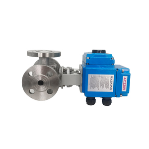 วาล์วควบคุมการไหลของน้ำ JTAIV OEM แบบลูกบอล วัสดุ SS304/316 พร้อมตัวกระตุ้นแบบ 3 ทาง ชนิดหน้าแปลน - Product Image 6