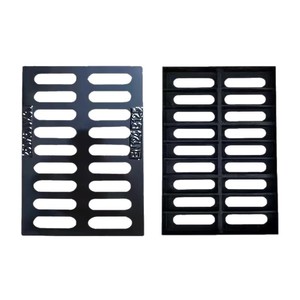 Grilles de drainage pour allées <span class=keywords><strong>D400</strong></span> / C250 et cadre en fonte ductile conforme EN124 - Product Image 3
