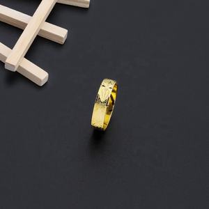 JXX Venta al por Mayor de Anillos de Latón con Baño de Oro de 24k, Diseño Simple, Joyería para Mujer, Anillos Indios al por Mayor, Anillo de Clase para Mujer - Product Image 6