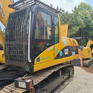 รถขุด CAT 320CL มือสอง สีเหลือง อุปกรณ์ก่อสร้างไฮดรอลิก แบบตีนตะขาบ เครื่องขุดดินสำหรับงานหนัก - Product Image 2
