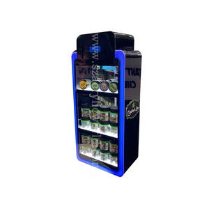 Custom Snus Retail Display <b>Cabinet</b> with LED Light <b>Lockable</b> Nicotine Pouch Display Showcase - Product Image 3