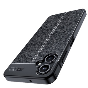 เคสโทรศัพท์สำหรับวีโว่ ไอคิวโอ 12/12 โปร/10/10 โปร/9/9 โปร/5/5 โปร ผิวสัมผัส TPU ลายลิ้นจี่ป้องกันเลนส์กันกระแทกฝาครอบธุรกิจ - Product Image 1