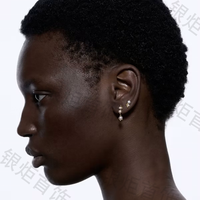 Ensemble de boucles d'oreilles pendantes en argent sterling 925 plaqué or, perle d'eau douce élégante et unique, LOZRUNVE