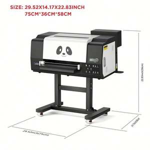 Imprimante numérique textile DTF Procolored F13 Pro Two XP600 avec presse à chaud pour petite usine - Product Image 3