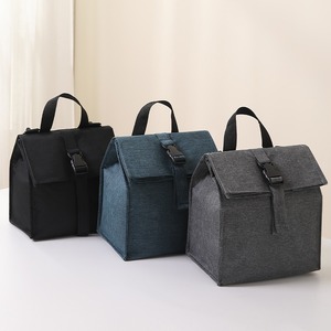 Zhida Lunch Bag Oxford <b>Cloth</b> Insulated Large Capacity For Meal Storage - Product Image 1