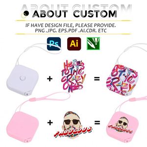 Ruban à mesurer rétractable promotionnel avec cordon portable, ruban à mesurer miniature en plastique de 1,5 m avec logo personnalisé - Product Image 3