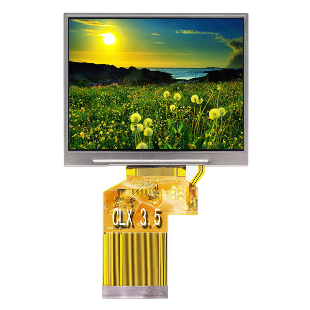 3.5-inch TFT LCD Display Module Resolution 320X240 RGB 54-pin IPS Viewing Angle Driver IC ST7272A