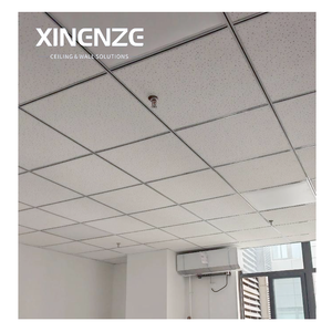 Pannelli Acustici in Lana Minerale Artistici Moderni 600x600 Quadrati con Griglia per Soffitto, Insonorizzanti e Ignifughi per Ufficio - Product Image 6